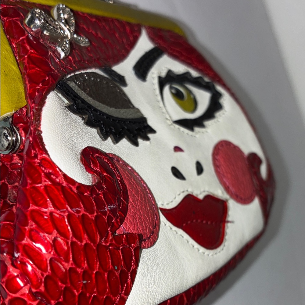 Brighton Red and White Artistic Clutch - Picture 7 of 10